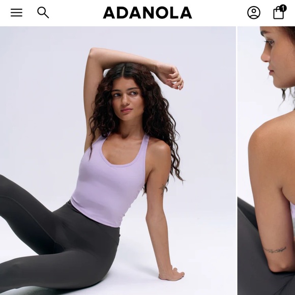 Adanola Racerback Tank Top - Picture 3 of 3